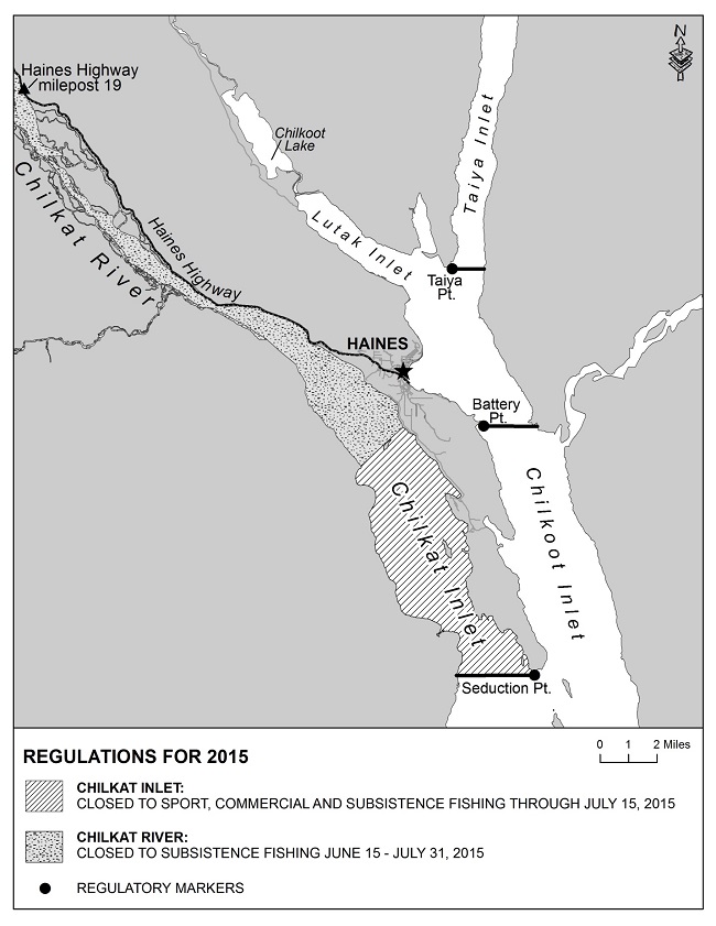 Closure of Commercial, Sport, and Subsistence Fishing Areas to Conserve Chilkat River King Salmon